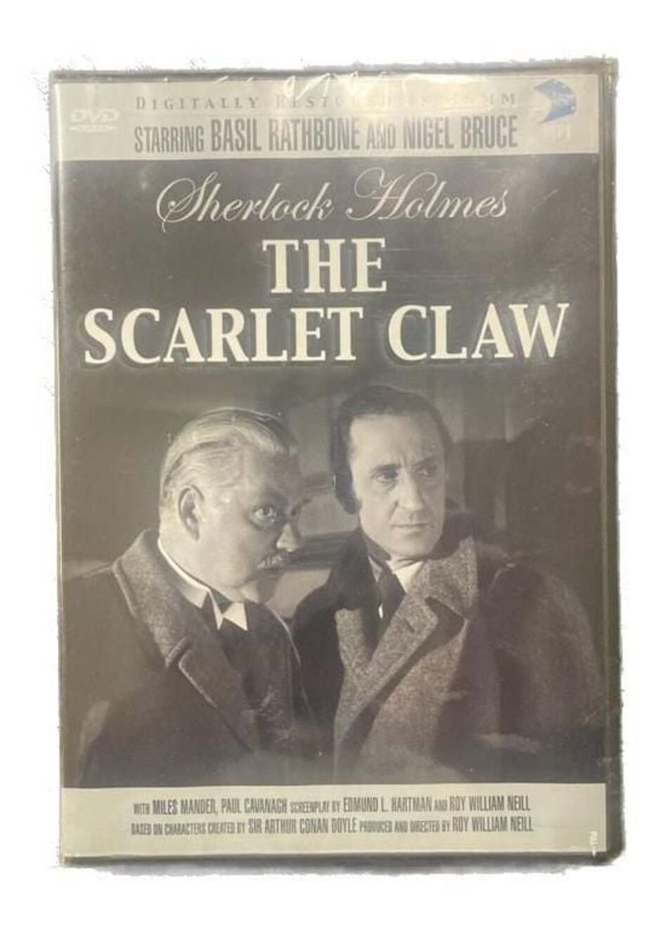 Sherlock Holmes: The Scarlet Claw DVD Basil Rathbone Nigel Bruce Digital